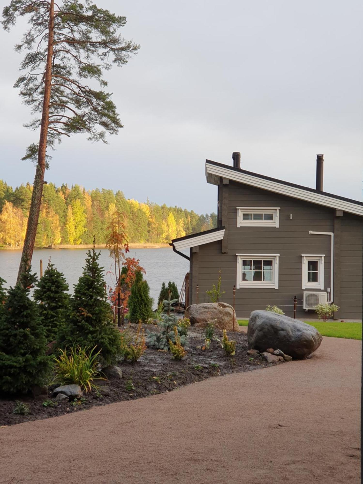 Stunning Log Cabin 45M2 On The Shore Of Kallavesi. Kuopio Eksteriør billede
