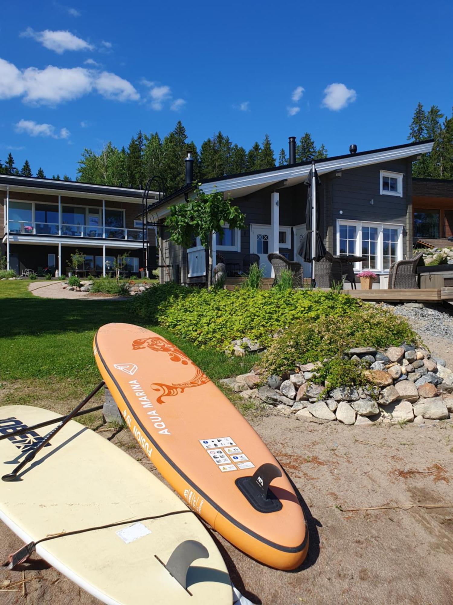 Stunning Log Cabin 45M2 On The Shore Of Kallavesi. Kuopio Eksteriør billede